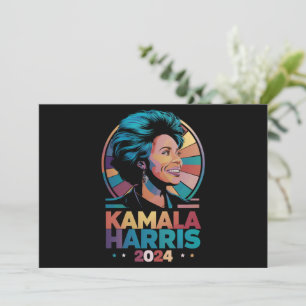 Kamala Harris 2024 Röst President Kamala Val Inbjudningar