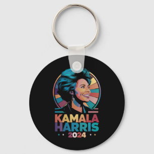 Kamala Harris 2024 Röst President Kamala Val  Nyckelring