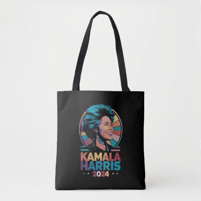 Kamala Harris 2024 Röst President Kamala Val  Tygkasse (Framsida)