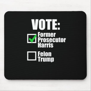 Kamala Harris 2024 - Rösta före detta åklagare Har Musmatta