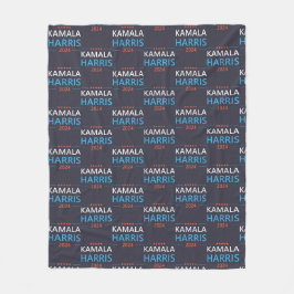 Kamala Harris 2024 som president Fleecefilt