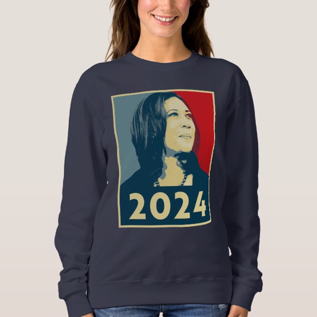 Kamala Harris 2024 T Shirt (Framsida)