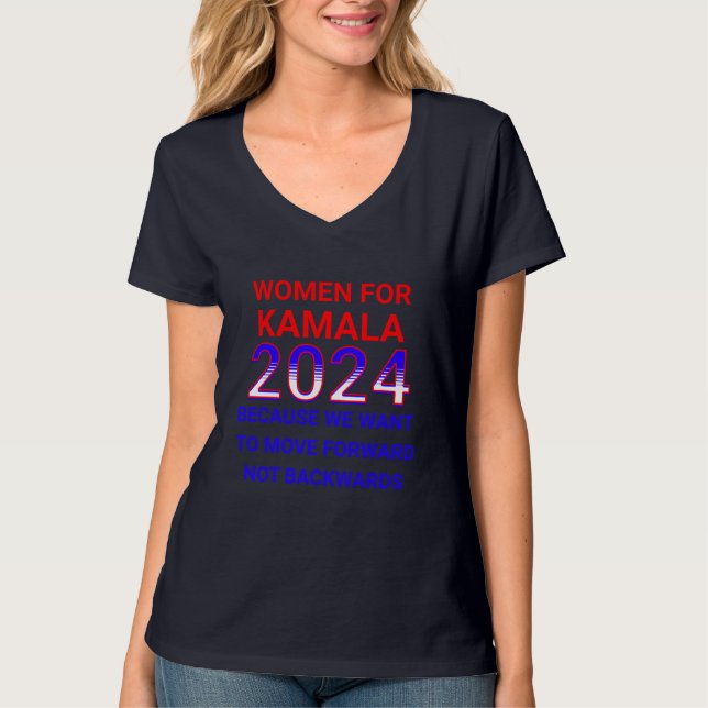 Kamala Harris 2024 T Shirt (Framsida)