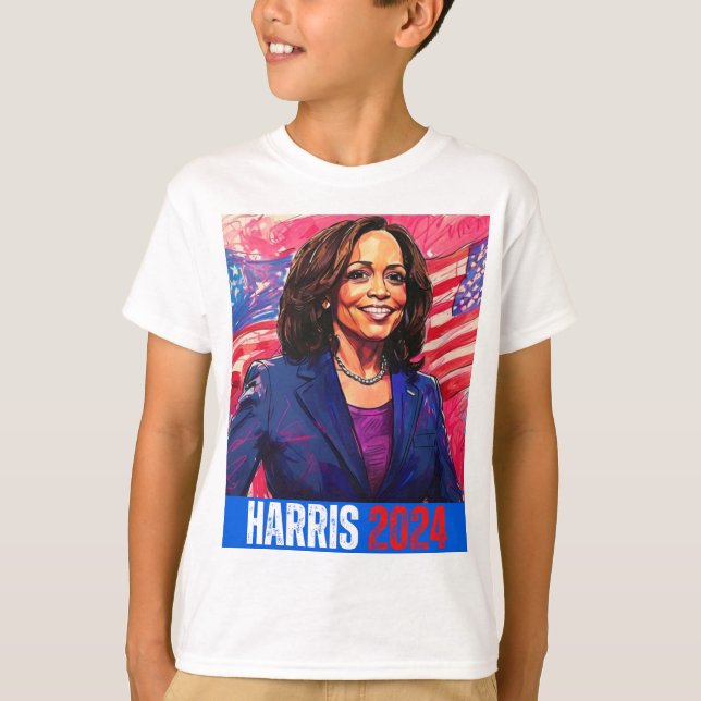 KAMALA HARRIS 2024 T SHIRT (Framsida)