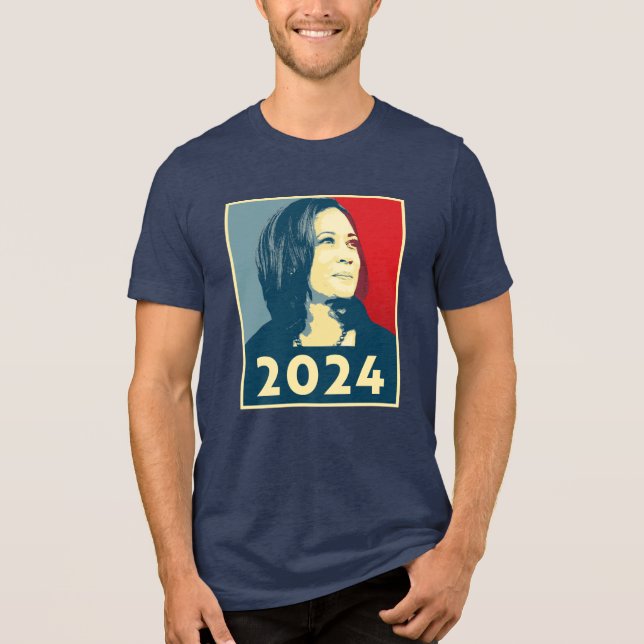 Kamala Harris 2024 T Shirt (Framsida)