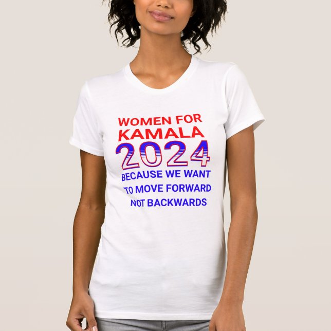 Kamala Harris 2024 T Shirt (Framsida)