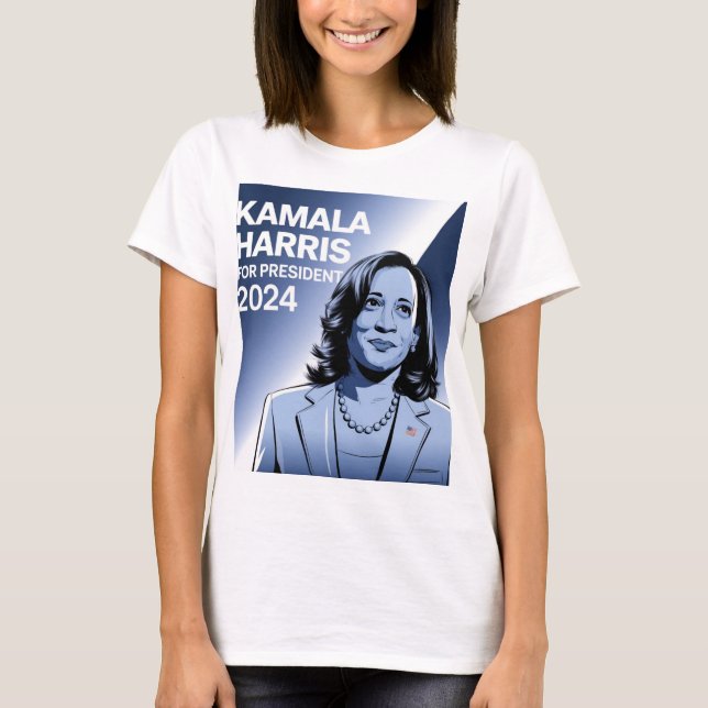 Kamala Harris 2024 T Shirt (Framsida)