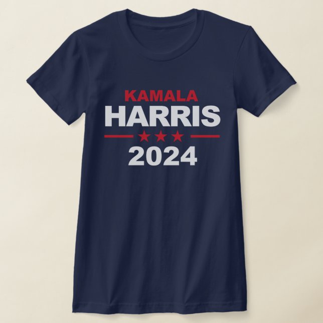 Kamala Harris 2024 T Shirt (Laydown)