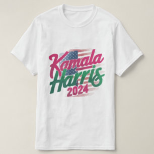 Kamala Harris 2024 T-Shirt - Bold och Vibrant