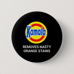Kamala Harris 2024 Tar bort Roligten Nasty Orange Knapp