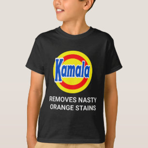 Kamala Harris 2024 Tar bort Roligten Nasty Orange T Shirt
