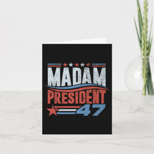 Kamala Harris 2024 till president Kampanj Kort