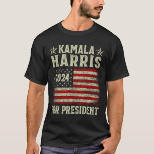 Kamala Harris 2024 till president Kampanj T Shirt