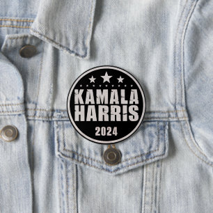 Kamala Harris 2024 till president Retro-valet Knapp