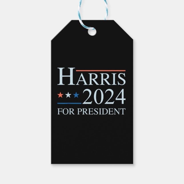 Kamala Harris 2024 Till talman Presentetikett (Framsidan)