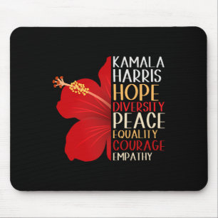 Kamala Harris 2024 Val Hope Equality Hibiscus Musmatta