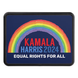 Kamala Harris 2024 Val Regnbåge HBT TQ Dragkroksskydd