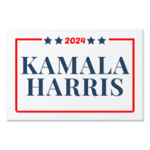 Kamala Harris 2024 Val Yard-skylt