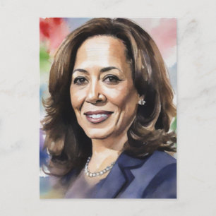 Kamala Harris 2024 VP till president Black Women S Vykort