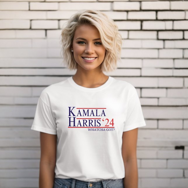 Kamala Harris 2024 Whatcha Har Fru talman! T Shirt (Skapare uppladdad)