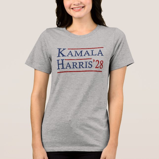 Kamala Harris 2028 Amerikanska presidentvalet Kama T Shirt (Framsida)
