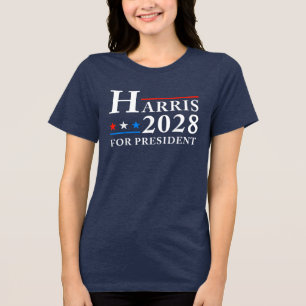 Kamala Harris 2028 Harris För President 2028 T Shirt