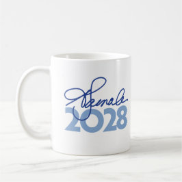 Kamala Harris 2028 Namnteckning Kaffemugg