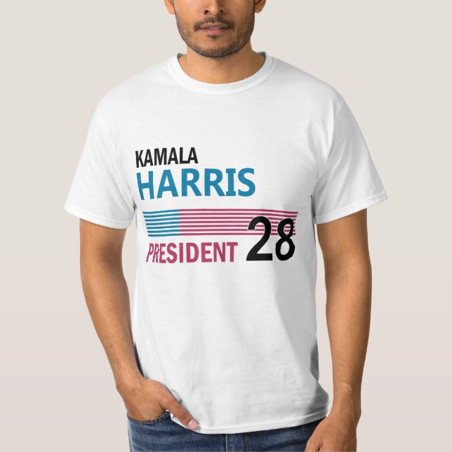 Kamala Harris 2028 T Shirt (Framsida)