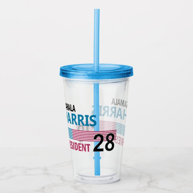 Kamala Harris 2028 Take Away Mugg (Framsida)