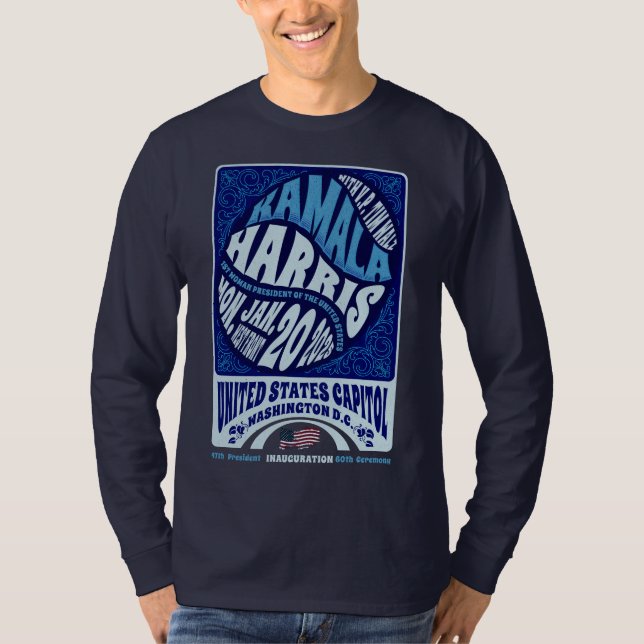 Kamala Harris 20:e januari invigning 2025 T Shirt (Framsida)