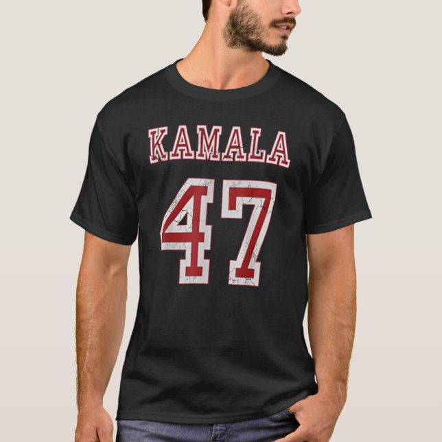 Kamala Harris 47:e president Förenta staterna 2024 T Shirt (Framsida)