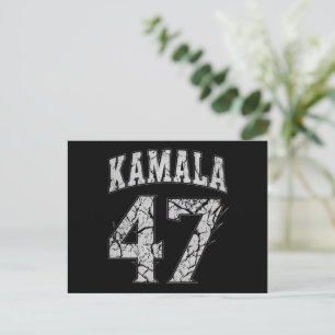 Kamala Harris 47:e president USA Amerika 2024 Vykort