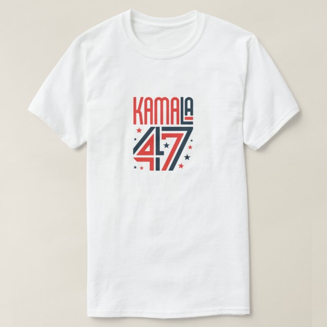 Kamala Harris 47:e president USA T Shirt (Design framsida)
