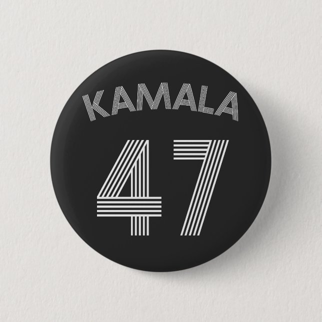 Kamala Harris 47:e president Valection Gift Knapp (Framsida)