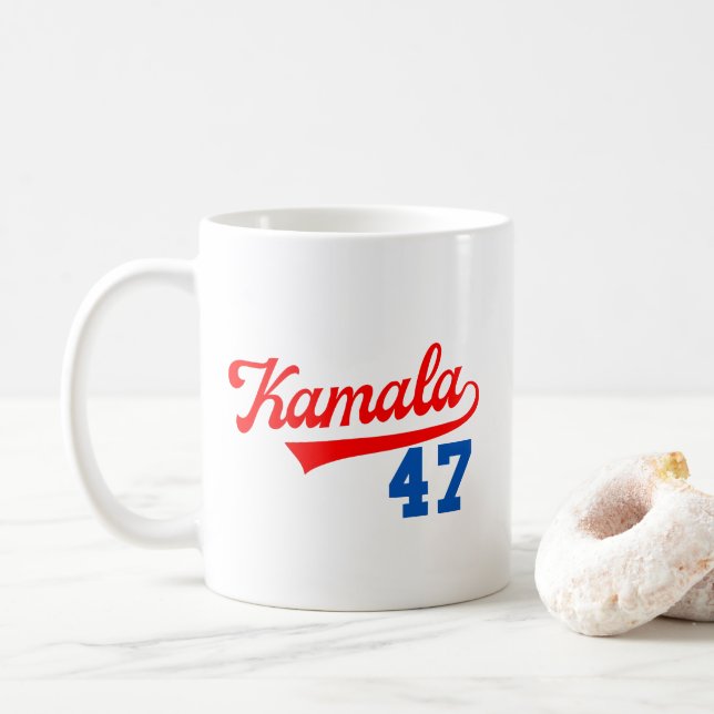 Kamala Harris 47:e vice talman: 47:e vice ordföran Kaffemugg (Med munk)