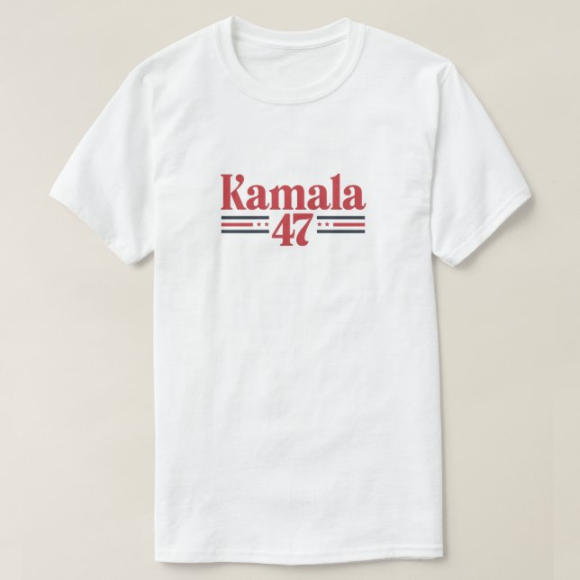 Kamala Harris 47 President T-Shirt (Design framsida)
