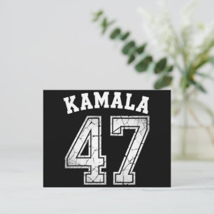 Kamala Harris 47 till talman för folket Vykort