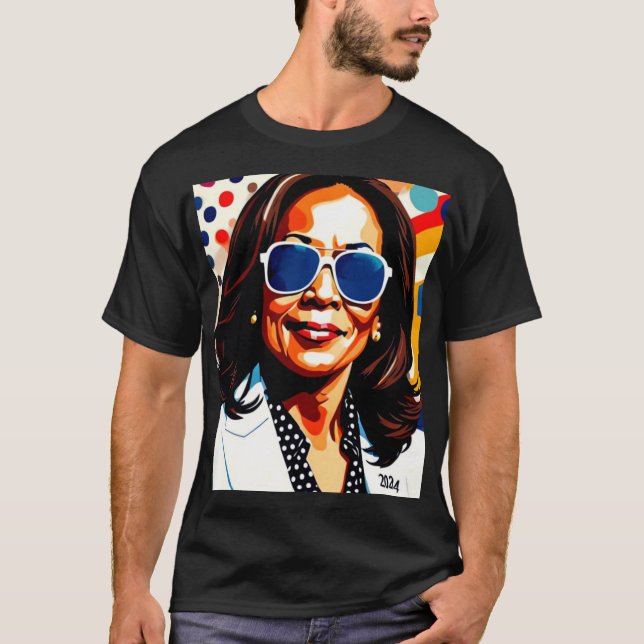 KAMALA HARRIS 4 T SHIRT (Framsida)