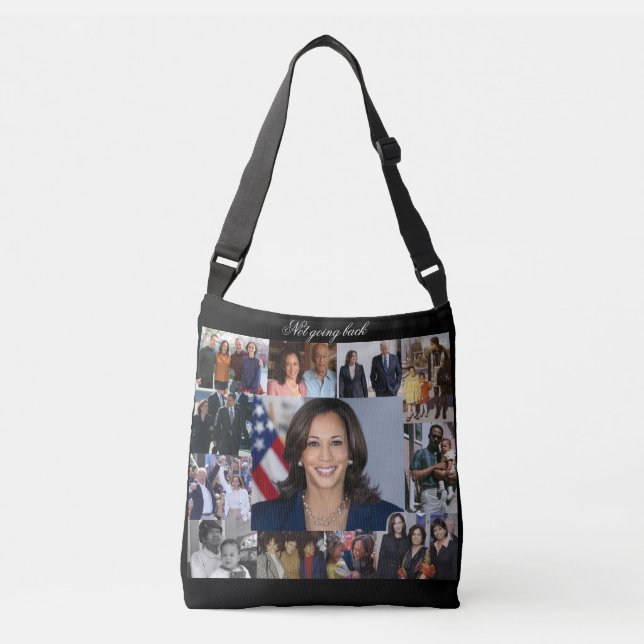 Kamala Harris All-Over Kor-Body Tote Bag Axelväska (Framsida)