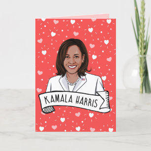 Kamala Harris Alla hjärtans dag Kort