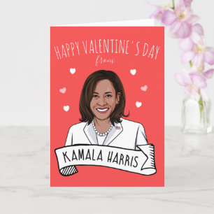 Kamala Harris Alla hjärtans dag Kort