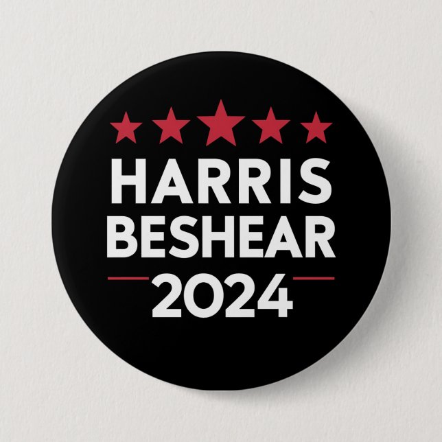 Kamala Harris Andy Beshear 2024 Harris Beshear 202 Knapp (Framsida)