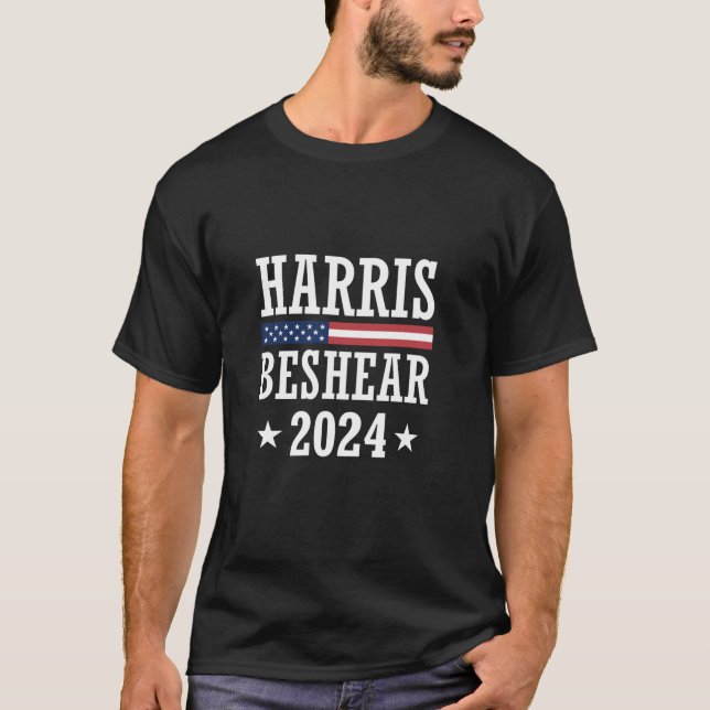 Kamala Harris Andy Beshear T Shirt (Framsida)