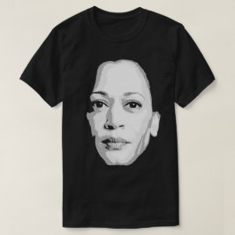 Kamala Harris Ansikte Skriv ut T Shirt