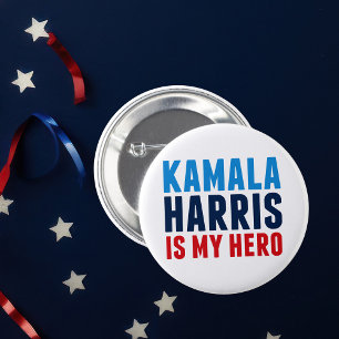 Kamala Harris är Min Hero Politik Knapp