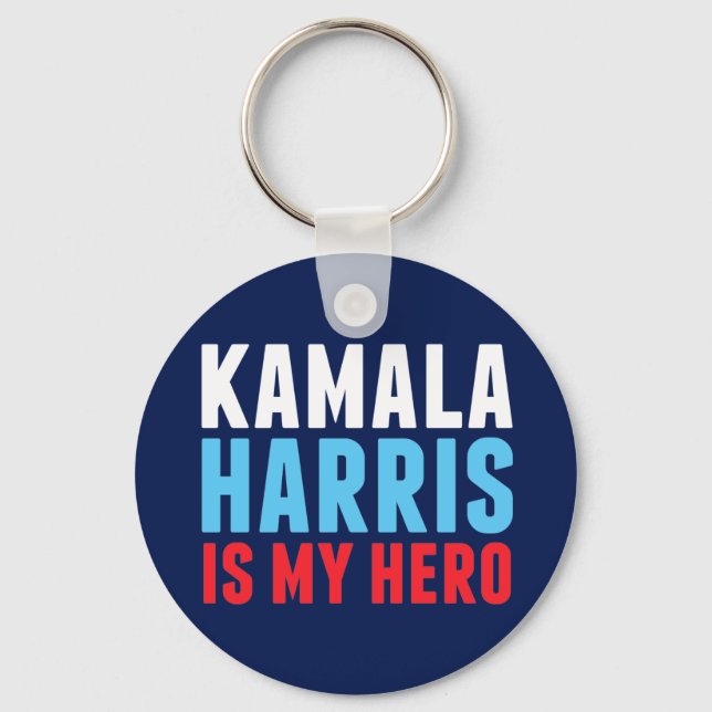 Kamala Harris är My Hero Nyckelring (Framsida)