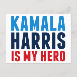Kamala Harris är My Hero Vykort