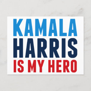 Kamala Harris är My Hero Vykort
