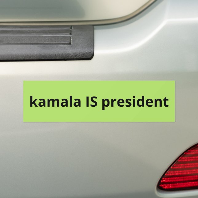 Kamala Harris är president 2024 Bildekal (På Bil)
