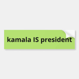 Kamala Harris är president 2024 Bildekal